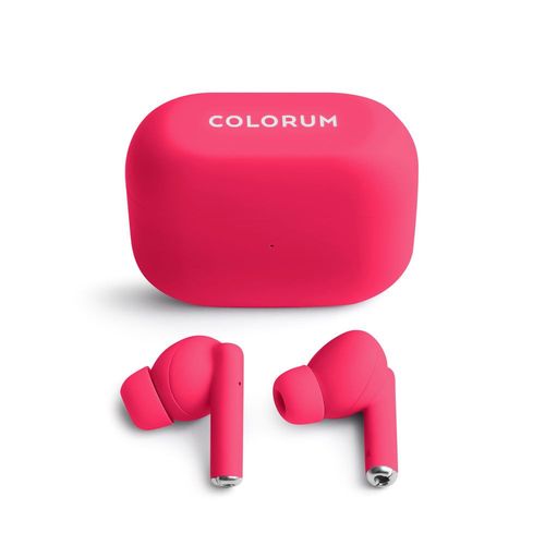 ECOUTEURS - INTRA AURICULAIRES - BLUETOOTH 5.3 - COLORUM ROUGE - 1