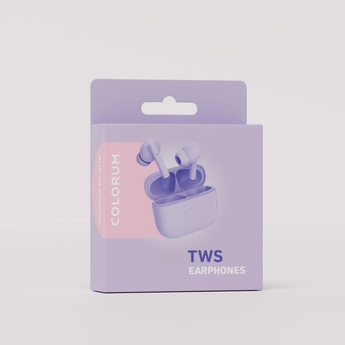 ECOUTEURS - INTRA AURICULAIRES - BLUETOOTH 5.3 - COLORUM LAVANDE - 3