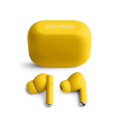 ECOUTEURS  - INTRA AURICULAIRES - BLUETOOTH 5.3 - COLORUM JAUNE - 4
