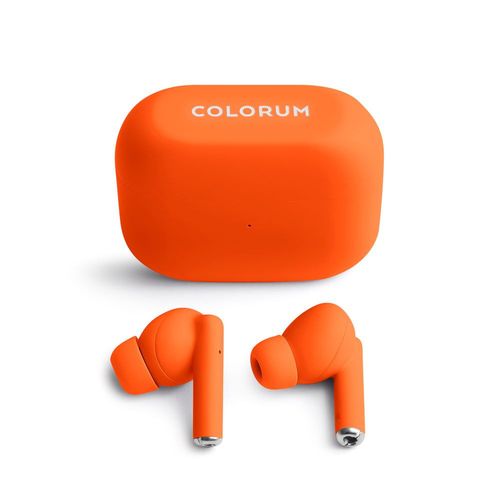 ECOUTEURS - INTRA AURICULAIRES - BLUETOOTH 5.3 - COLORUM ORANGE - 1