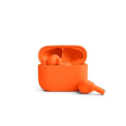ECOUTEURS  - INTRA AURICULAIRES - BLUETOOTH 5.3 - COLORUM ORANGE - 2