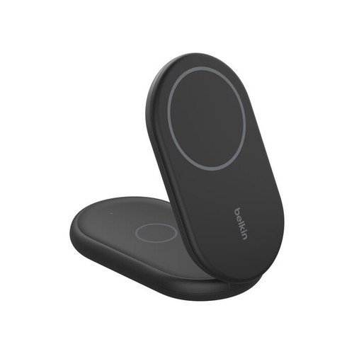 STATION DE RECHARGE PLIABLE 2-EN-1 AVEC INDUCTION Qi2 15W POUR IPHONE / AIRPODS - 5