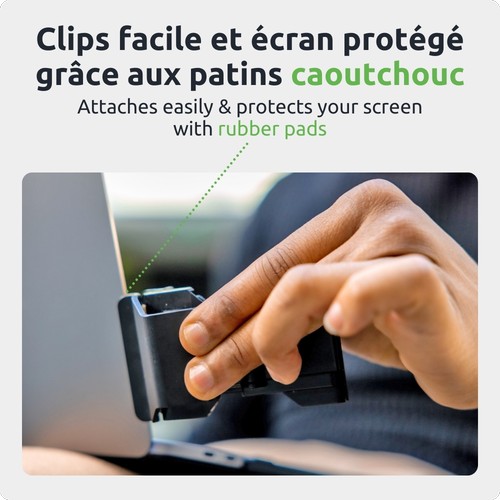 SUPPORT TELEPHONE UNIVERSEL POUR ECRAN PC/MAC - CLIP UNIVERSEL AVEC ANGLE REGLABLE 160° - 9