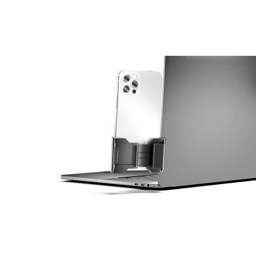 SUPPORT TELEPHONE UNIVERSEL POUR ECRAN PC/MAC - CLIP UNIVERSEL AVEC ANGLE REGLABLE 160° - 2
