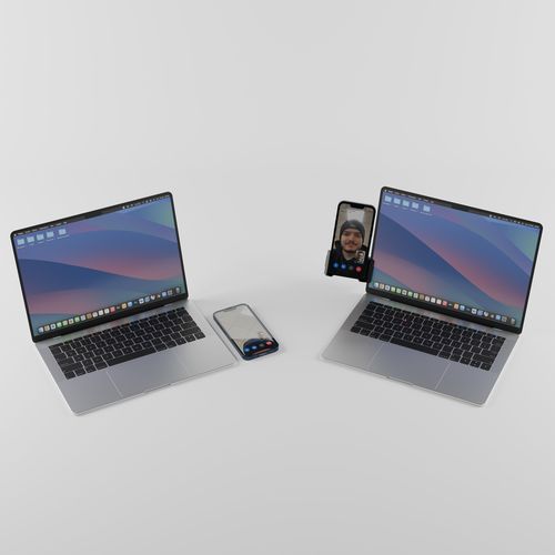 SUPPORT TELEPHONE UNIVERSEL POUR ECRAN PC/MAC - CLIP UNIVERSEL AVEC ANGLE REGLABLE 160° - 9