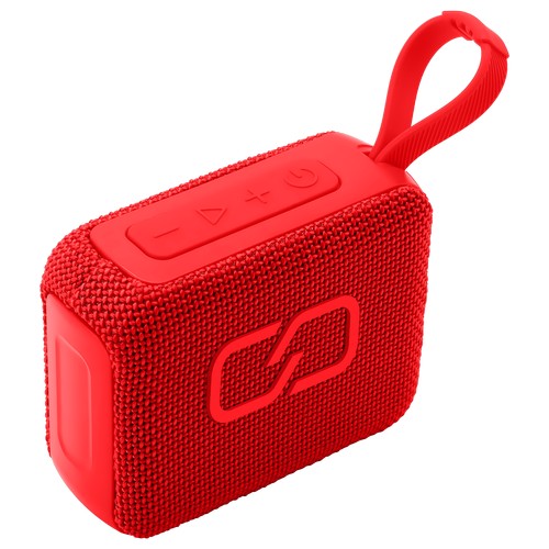 ENCEINTE BLUETOOTH 5.3 PORTABLE 5W - SPLASH PROOF IPX4 ROUGE - 1