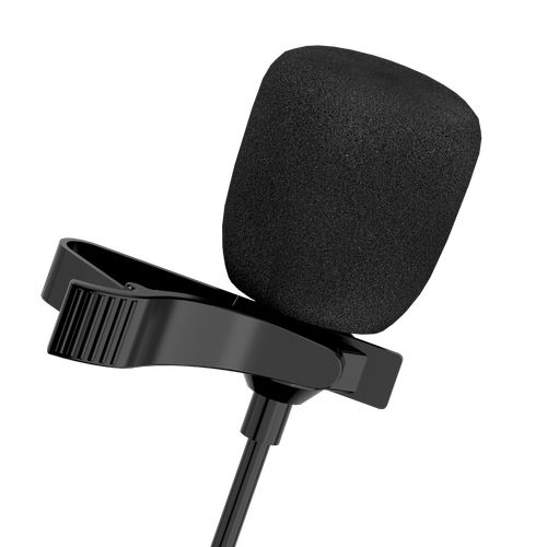 MICROPHONE CRAVATE FILAIRE LIGHTNING AVEC PINCE - 3