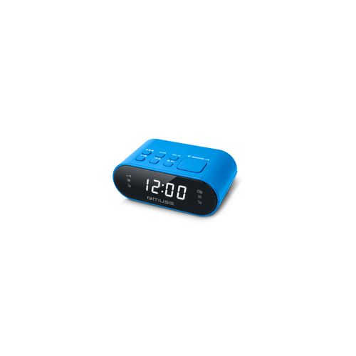 Radio-réveil double PLL bleu - 1