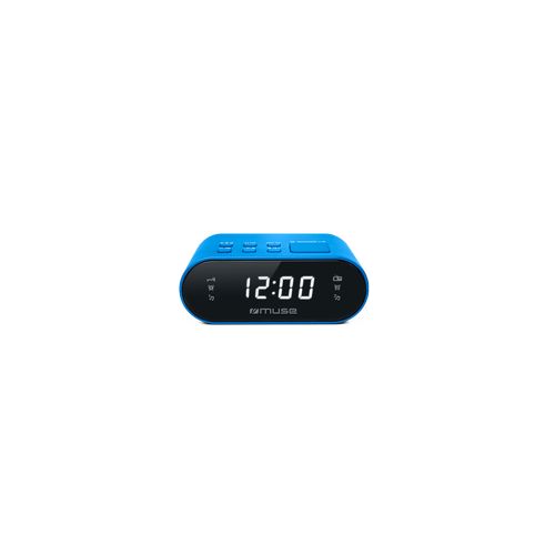 Radio-réveil double PLL bleu - 2