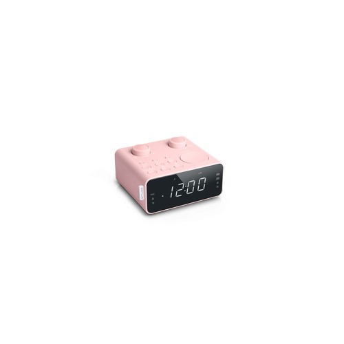 Radio-réveil double PLL rose - 2