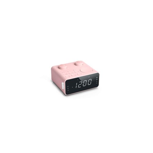 Radio-réveil double PLL rose - 2