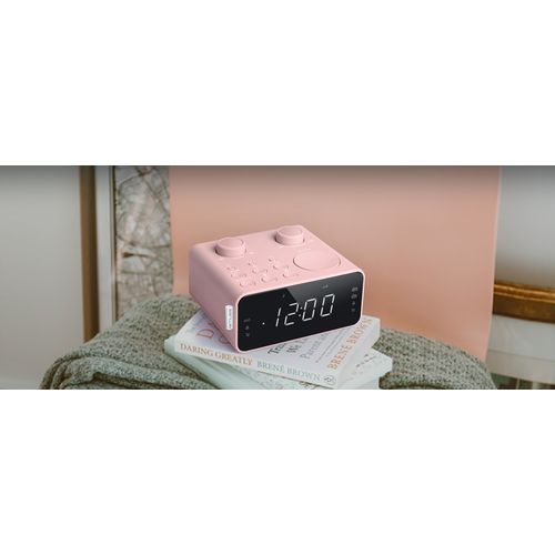 Radio-réveil double PLL rose - 3