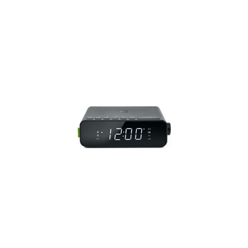 Radio-réveil FM double réveil avec charge sans fil - 1