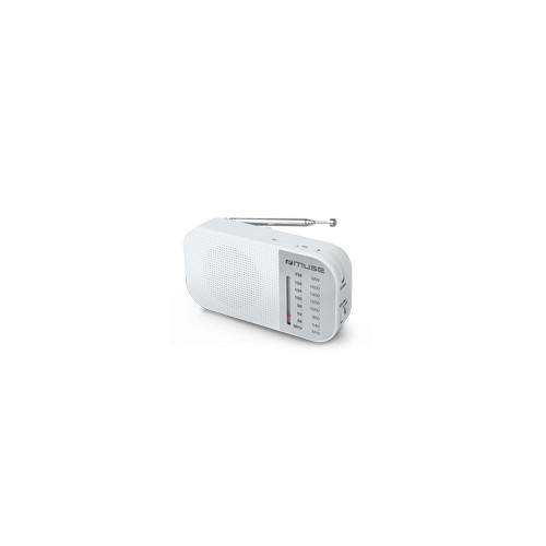 Radio de poche FM/MW blanche - 2