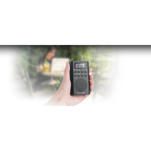 Radio de poche PLL FM radio réveil - 2
