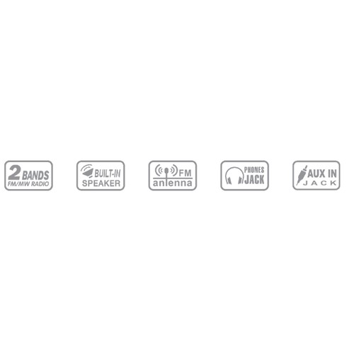 Radio portable 2 bandes FM/MW - 5