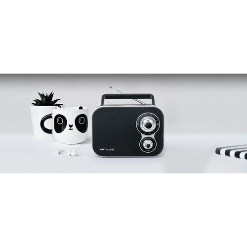 Radio portable FM/MW noir - 1