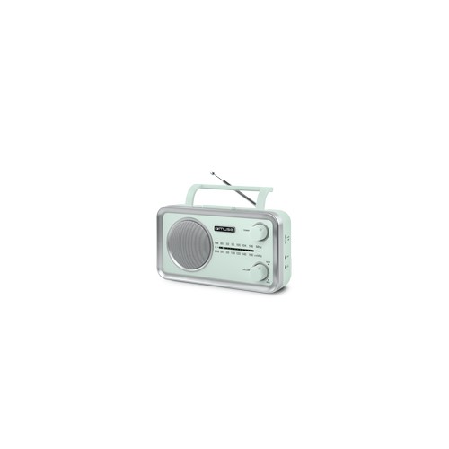 Radio portable FM/MW verte - 1