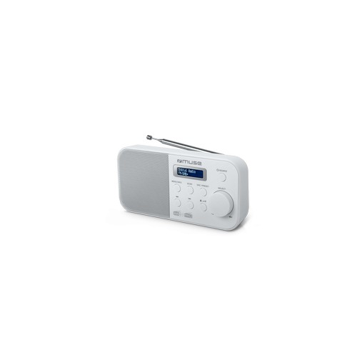 Radio portable DAB+/FM blanche - 1