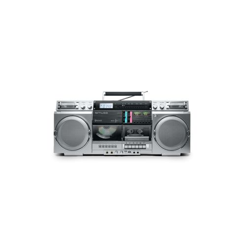 RADIO PORTABLE CD  ENREGISTREUR DE CASSETTE ET BLUETOOTH - 2