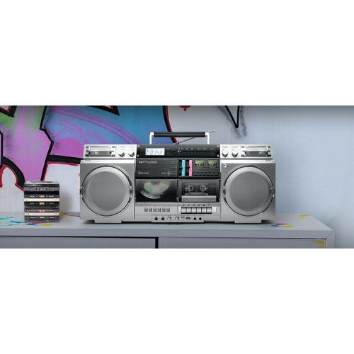 RADIO PORTABLE CD  ENREGISTREUR DE CASSETTE ET BLUETOOTH - 3