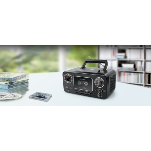 Radio stéréo, lecteur CD et cassette - 4