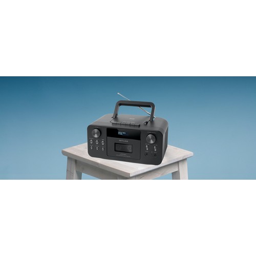 Radio-cassette portable DAB+/FM avec Bluetooth - 4