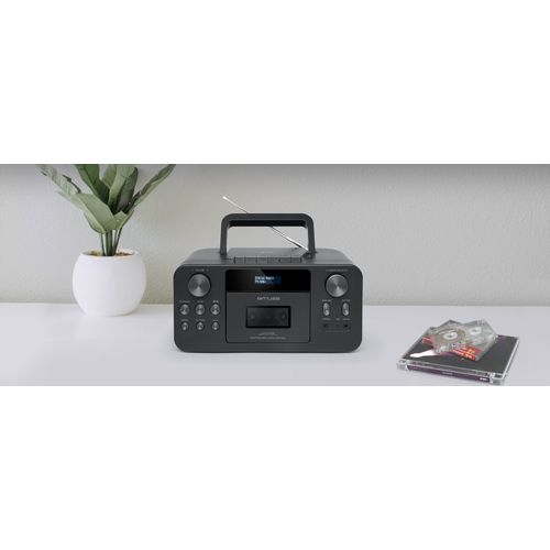 Radio-cassette portable DAB+/FM avec Bluetooth - 5