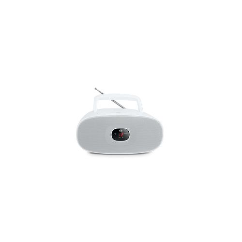 Radio FM-lecteur CD portable blanche - 4