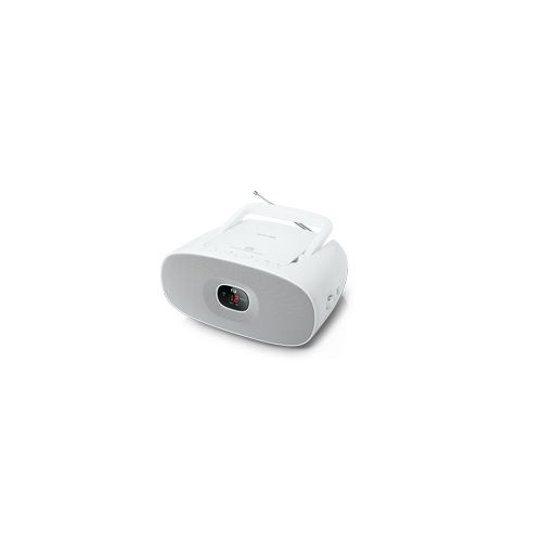 Radio FM-lecteur CD portable blanche - 2