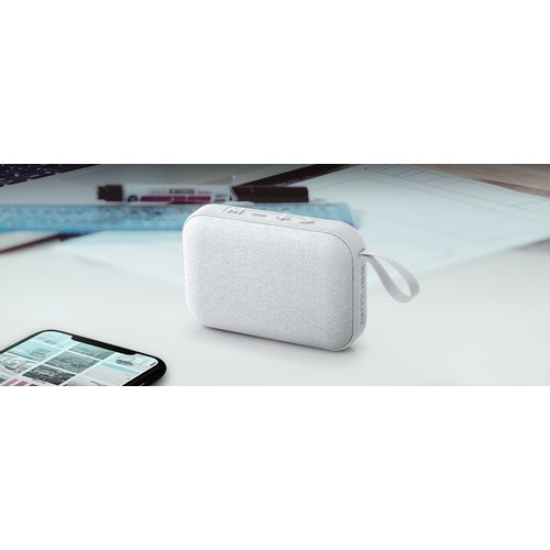Haut-parleur Bluetooth portable blanche - 4