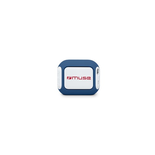 Haut-parleur Bluetooth portable bleu - 1
