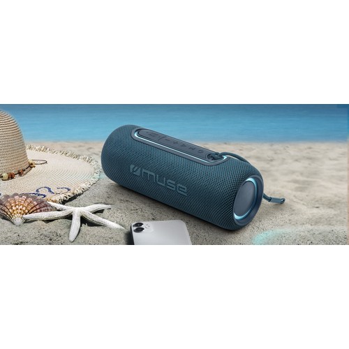 ENCEINTE BLUETOOTH PORTABLE SPLASH-PROOF BLEU - 1