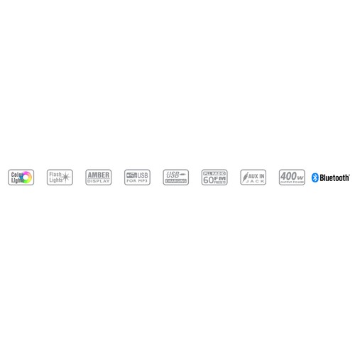 Enceinte Bluetooth Party Box MUSE - 5