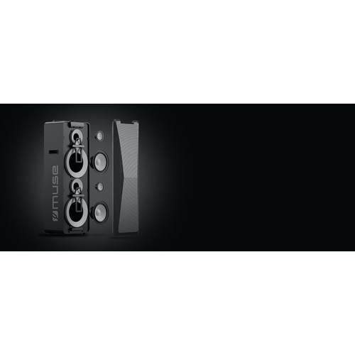 Enceinte Bluetooth Party Box MUSE avec CD - 4