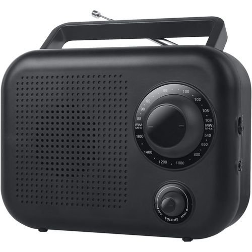Radio portable AM/FM noire mat MUSE - 3