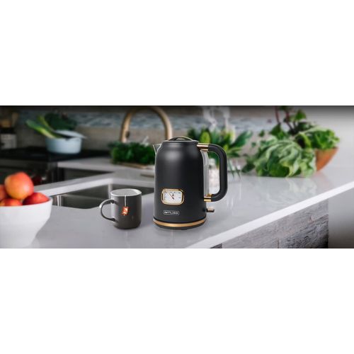 BOUILLOIRE SANS FIL NOIR RETRO DESIGN MUSE - 2