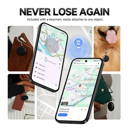 TRACEUR LOCALISATEUR D'OBJETS - TAG UNIVERSEL APPLE ET ANDROID - 9