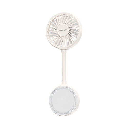 VENTILATEUR PORTABLE AVEC FIXATION MAGSAFE - FONCTION STAND -BLANC - 1