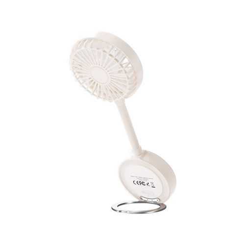 VENTILATEUR PORTABLE AVEC FIXATION MAGSAFE - FONCTION STAND -BLANC - 5