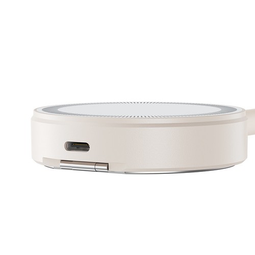 VENTILATEUR PORTABLE AVEC FIXATION MAGSAFE - FONCTION STAND -BLANC - 9