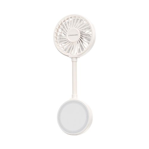 VENTILATEUR PORTABLE AVEC FIXATION MAGSAFE - FONCTION STAND -BLANC - 1