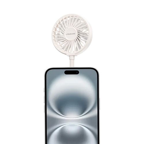 VENTILATEUR PORTABLE AVEC FIXATION MAGSAFE - FONCTION STAND -BLANC - 2