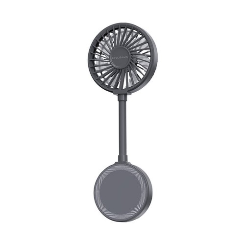 VENTILATEUR PORTABLE AVEC FIXATION MAGSAFE - FONCTION STAND - NOIR - 1