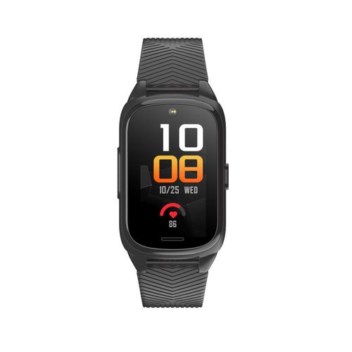 MONTRE CONNECTEE INTELLIGENTE 2G/4G  ALERTE DE CHUTE OU D'INACTIVITE - FREQUENCE CARDIAQUE - IP67 – NOIRE - 2