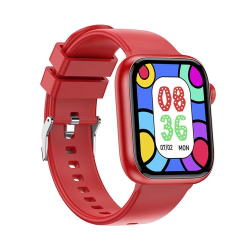 MONTRE CONNECTEE IGO - FREQUENCE CARDIAQUE - IP67 – BLUETOOTH 5.3 - ROUGE - 2