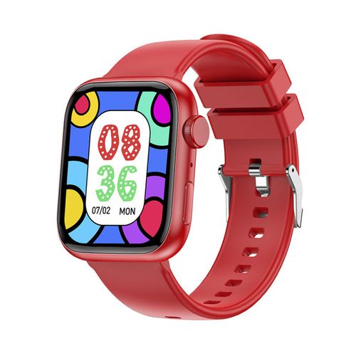 MONTRE CONNECTEE IGO - FREQUENCE CARDIAQUE - IP67 – BLUETOOTH 5.3 - ROUGE - 1