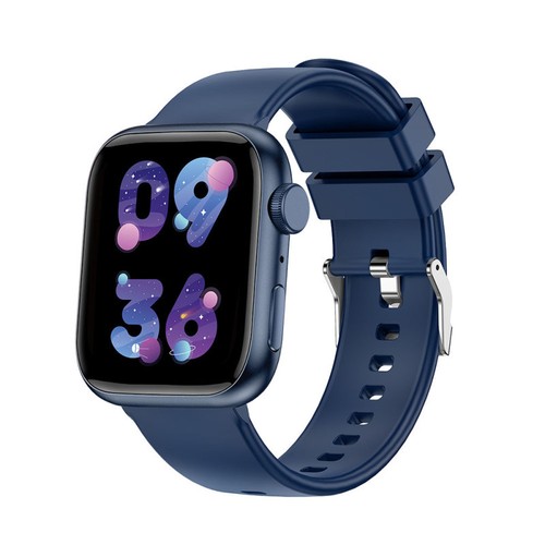 MONTRE CONNECTEE IGO - FREQUENCE CARDIAQUE - IP67 – BLUETOOTH 5.3 - BLEUE - 1