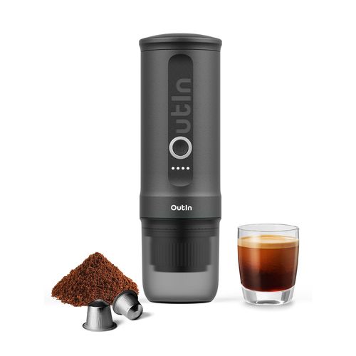 OUTIN Nano Machine à expresso électrique portable, cafetière de voyage - 2