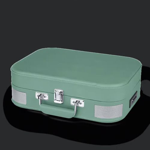TOURNE-DISQUES VINYLES + FONCTION STEREO BLUETOOTH 2 x 5W VERT - MUSE - 2